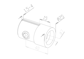 Panel Holders - Model 4500 - Flat CAD Drawing